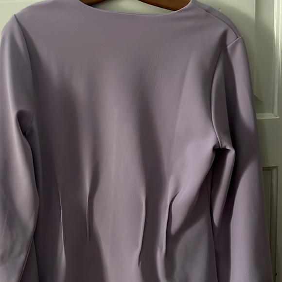 Ann Taylor lavender fitted blouse - Picture 6 of 6